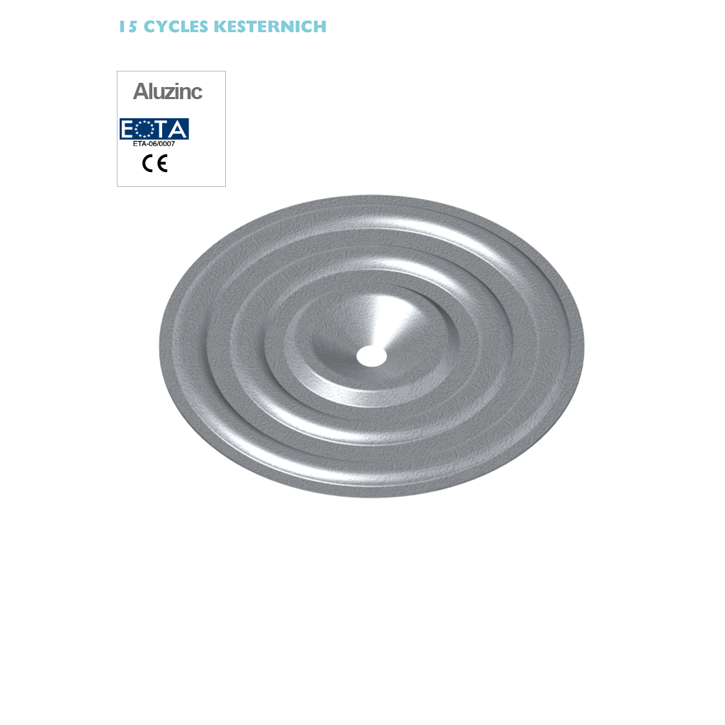 Pressure plate diam. 70mm hole 5,0mm deep recess