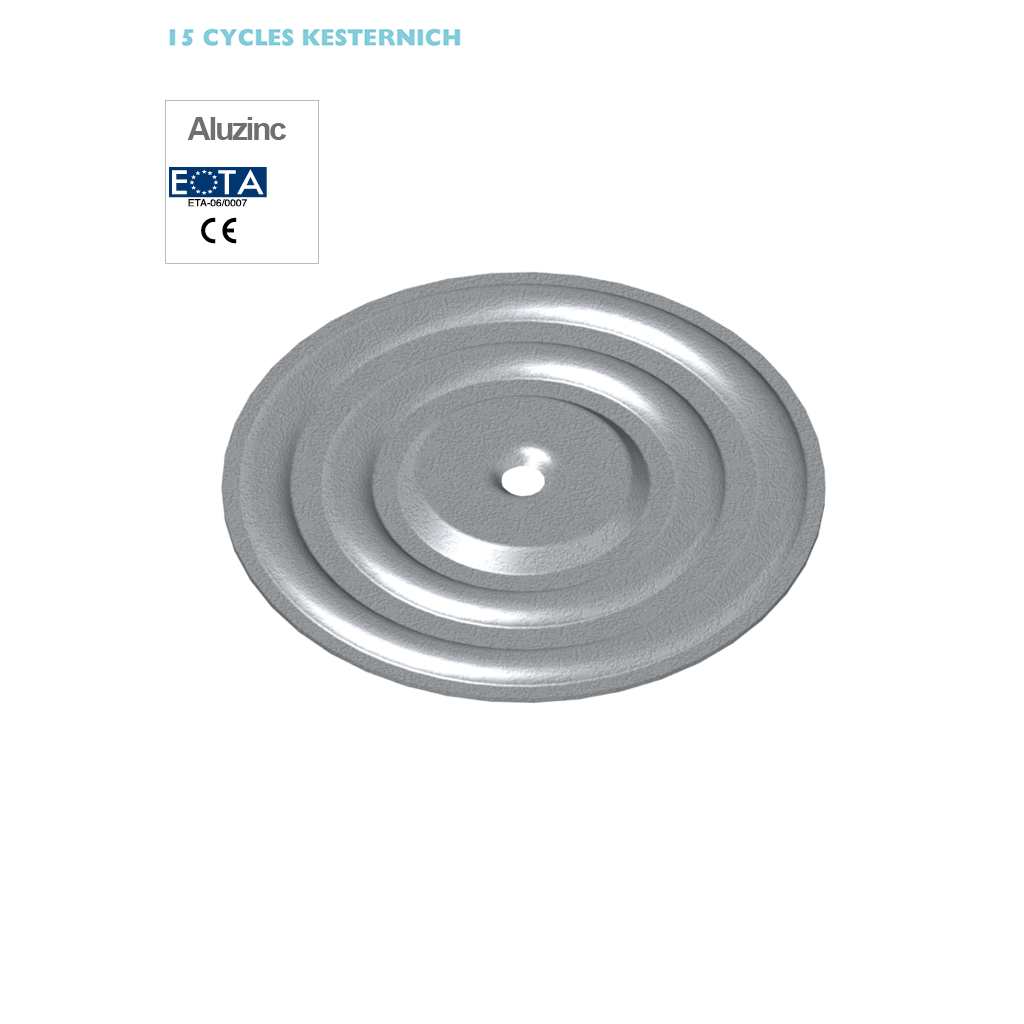 Pressure plate diam. 70mm hole 5,0mm normal recess