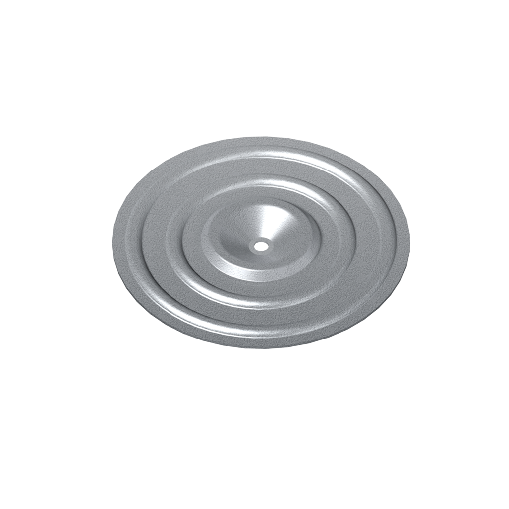 Pressure plate diam. 70mm hole 6,0mm deep recess