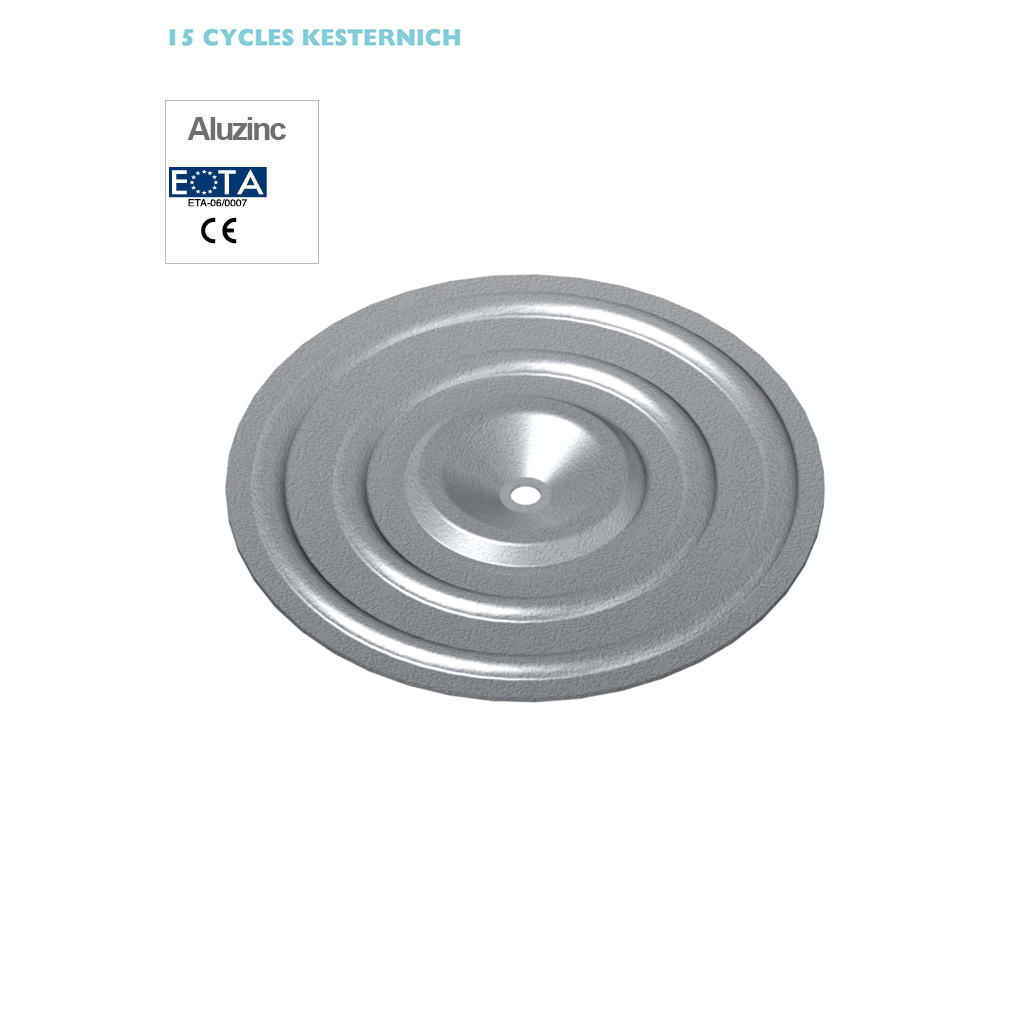 Pressure plate diam. 70mm hole 6,0mm deep recess