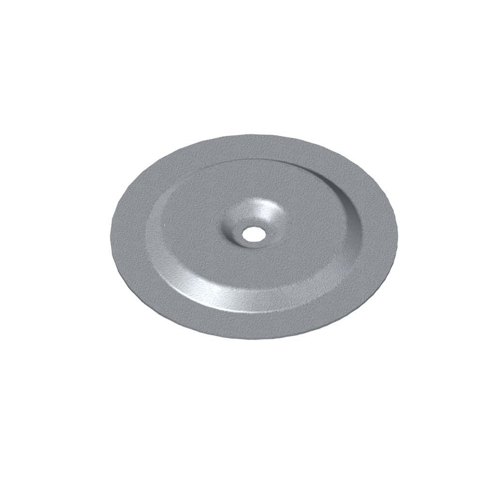 Pressure plate diam. 70mm hole 6,0mm high recess