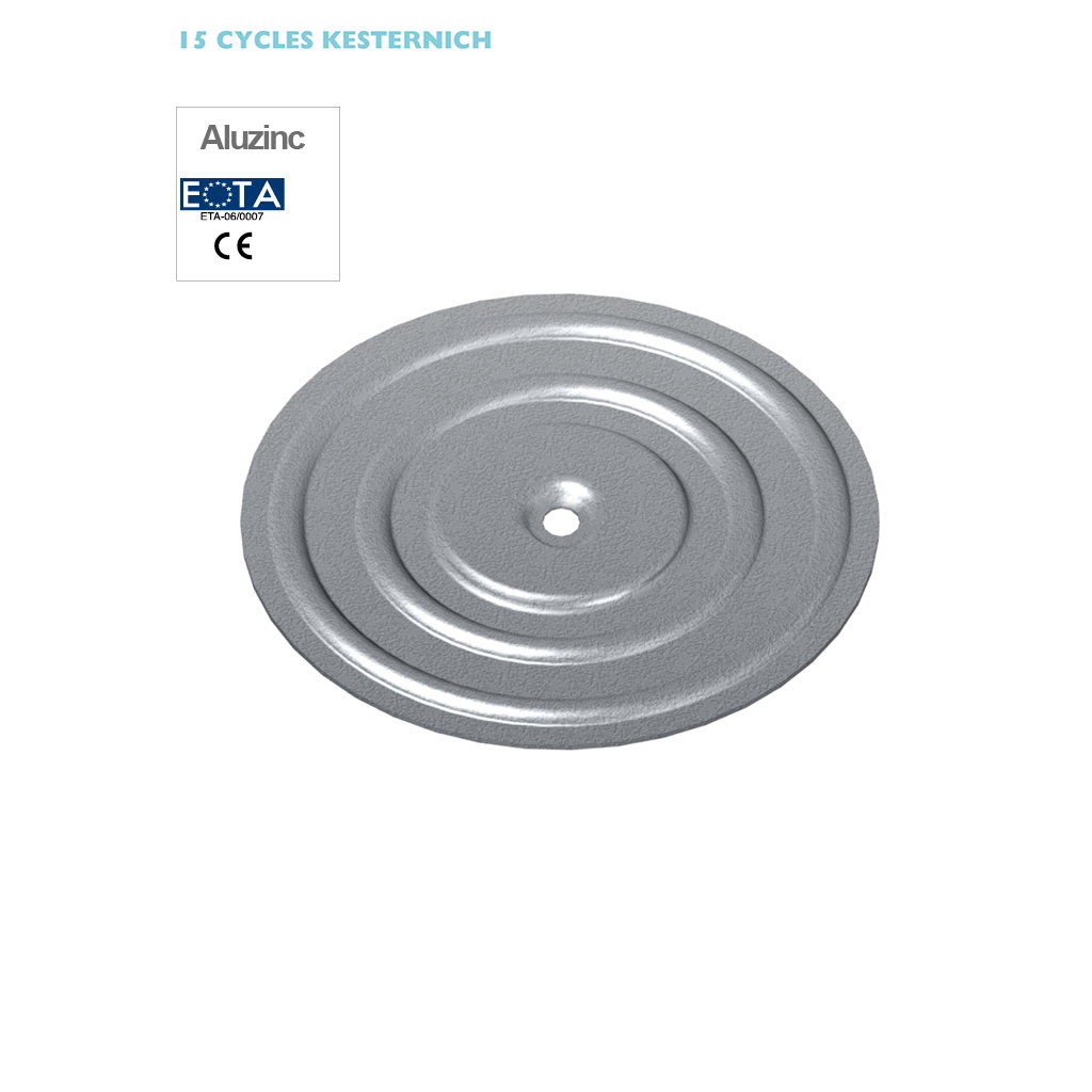 Pressure plate diam. 70mm hole 6,0mm normal recess