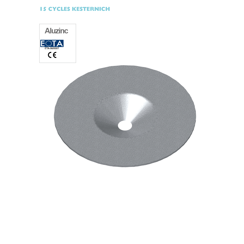 Pressure plate diam. 70mm hole 6,5mm deep recess