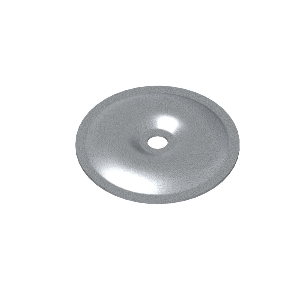 Eurofast aluzinc deckingplate. Size Ø 51 x 0,7mm. 
