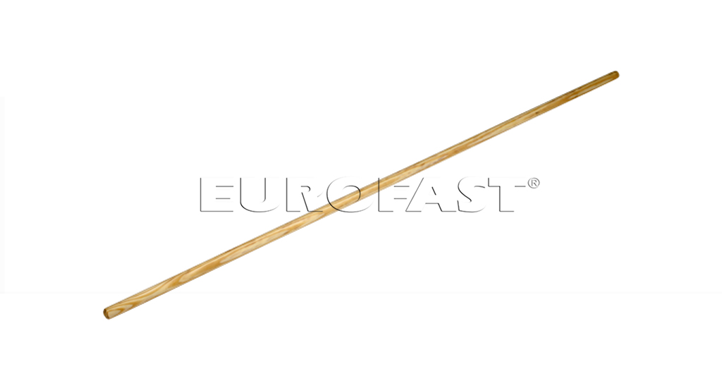 Eurofast bezemsteel hout 25x1500mm