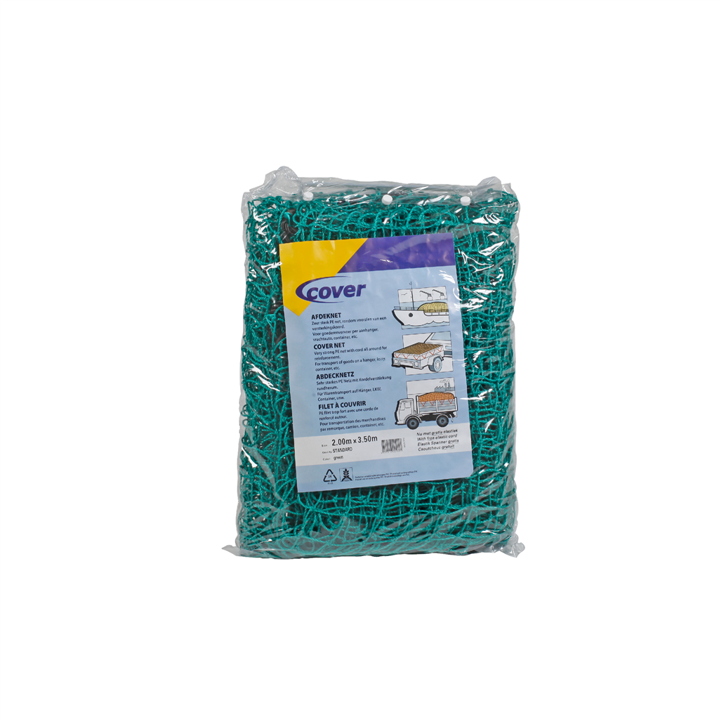 Aanhangwagen bagagenet 2,1 x 3,50mt