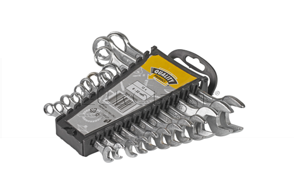 Eurofast ring-steeksleutelset 12-dl