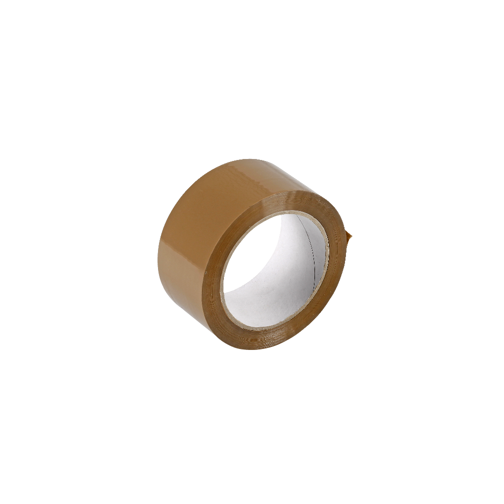 Eurofast tape PP bruin  50mm x 6