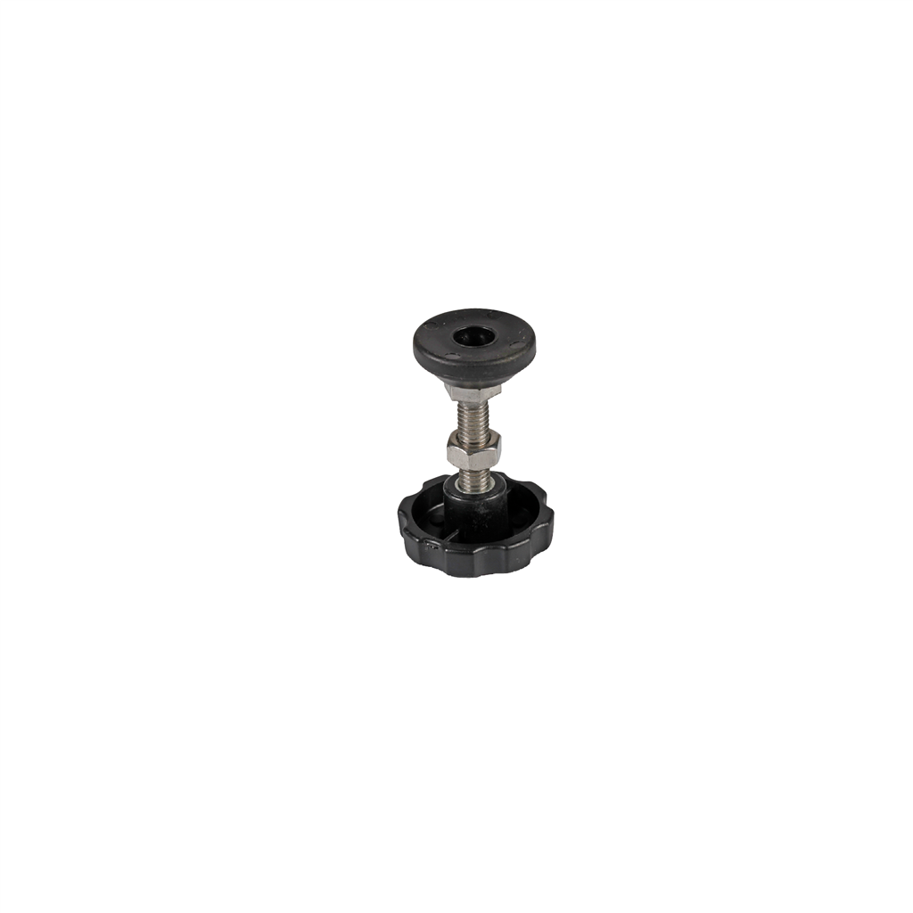 Alprokon beugelknop+moer+schoen