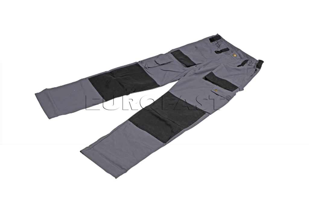 Dakdekkersbroek antraciet mt58 katoen-polyester