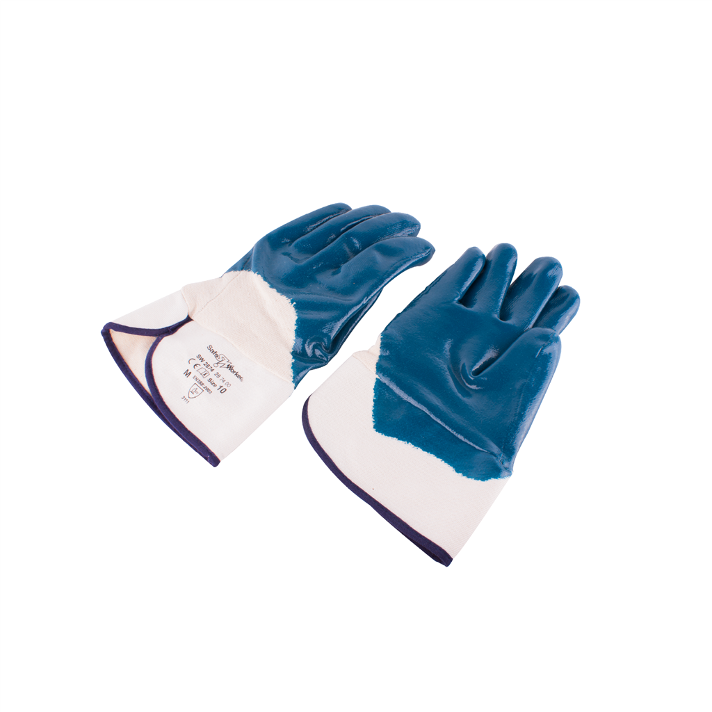 Werkhandschoenen hycron blauw k kap