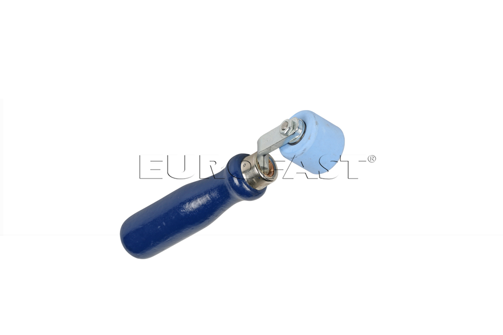 Aandrukrol eenarmig Teflon,28mm