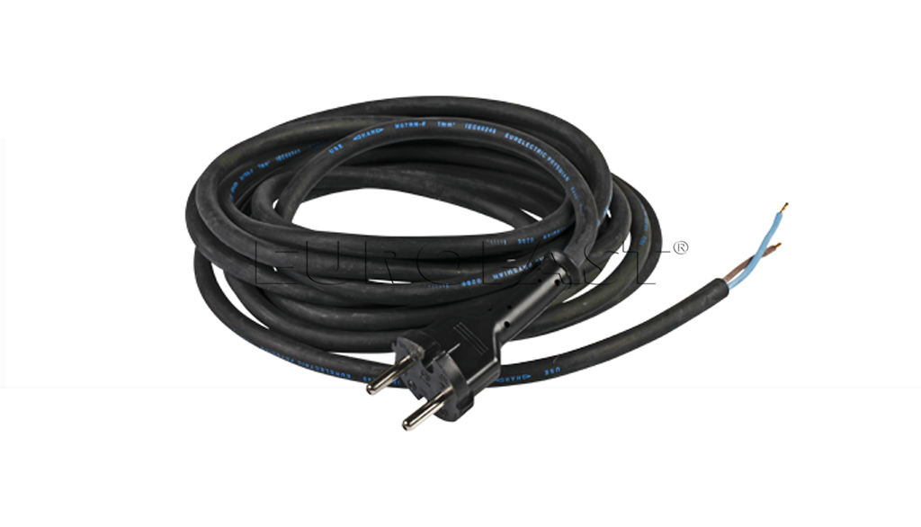 Montagesnoer  2 x 1qmm 5mtr