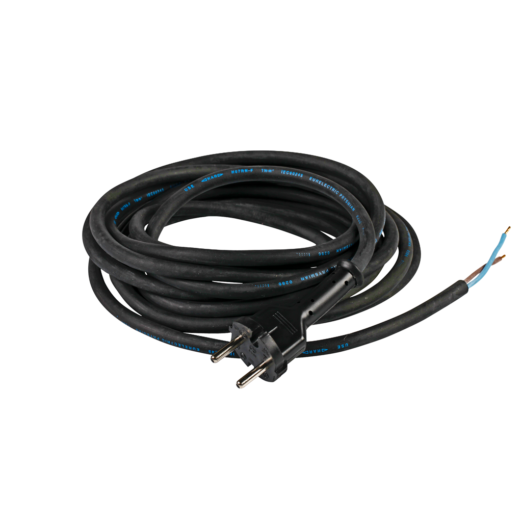 Montagesnoer  2 x 1qmm 5mtr
