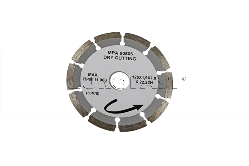 Eurofast diamantzaagblad 125mm uni