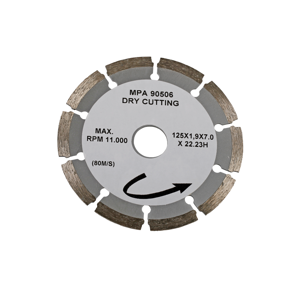 Eurofast diamantzaagblad 125mm uni