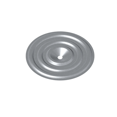Pressure plate diam. 70mm hole 5,0mm deep recess
