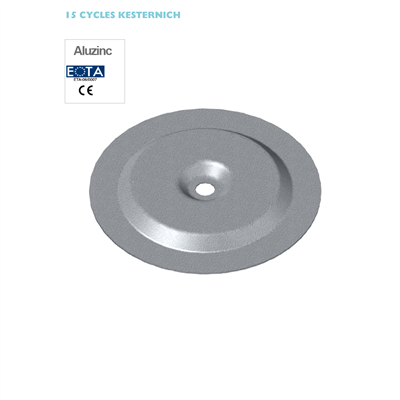 Pressure plate diam. 70mm hole 6,0mm high recess