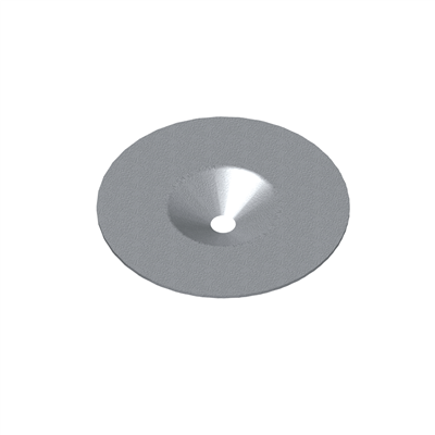 Pressure plate diam. 70mm hole 6,5mm deep recess