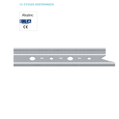 Pressure rail barbed 2250x30mm