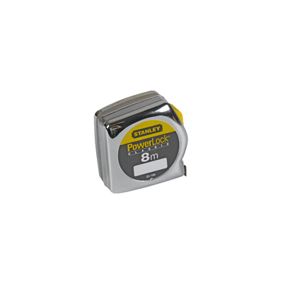 Stanley rolbandmaat 8mtr powerlock