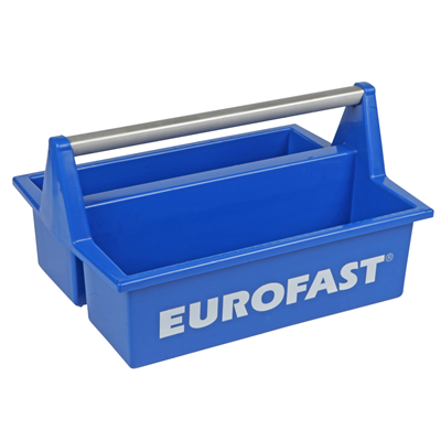 Eurofast toolbox blauw met opdruk