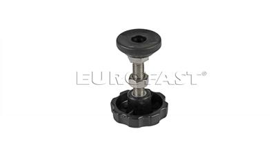 Alprokon beugelknop+moer+schoen