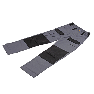 Dakdekkersbroek antraciet mt50 katoen-polyester