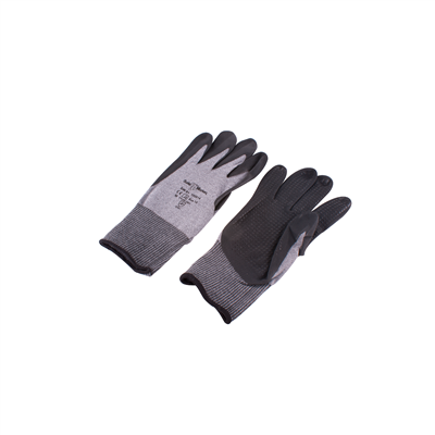 Werkhandschoen nylon nitrildots m10