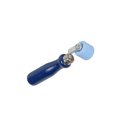 Aandrukrol eenarmig Teflon,28mm