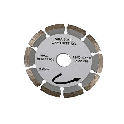 Eurofast diamantzaagblad 125mm uni