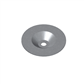Pressure plate diam. 50mm hole 6,3mm deep recess