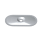PP 82x40mm hole 7,0mm extra high recess