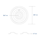 Eurofast aluzinc deckingplate. Size Ø 51 x 0,7mm. 