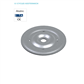 OMG plate barbed, size Ø51mm, hole Ø6,7mm