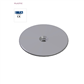 Eurofast plastic deckingplate. Size Ø 73 x 1,2mm. 