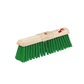 Eurofast reinigings bezem  groen kunststof 45cm