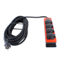 Câble prolongateur Eurofast 4 parties 220 V 10m 3 